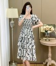 4✮- OVFMY15596 - Knee Dress