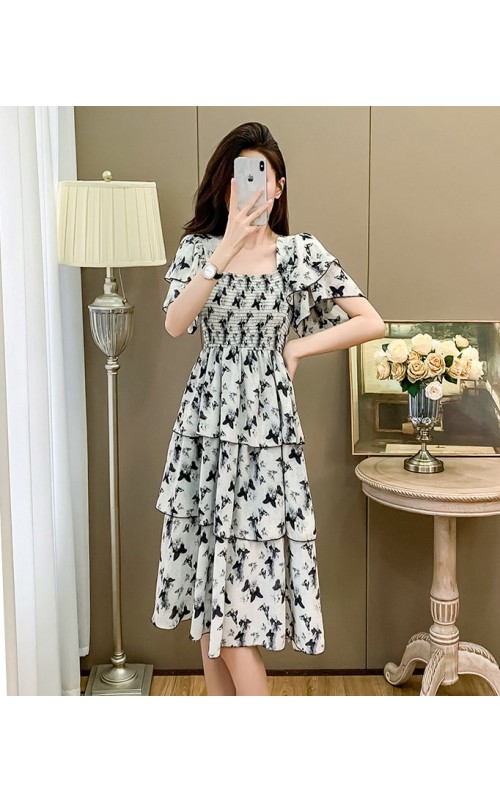 4✮- OVFMY15596 - Knee Dress