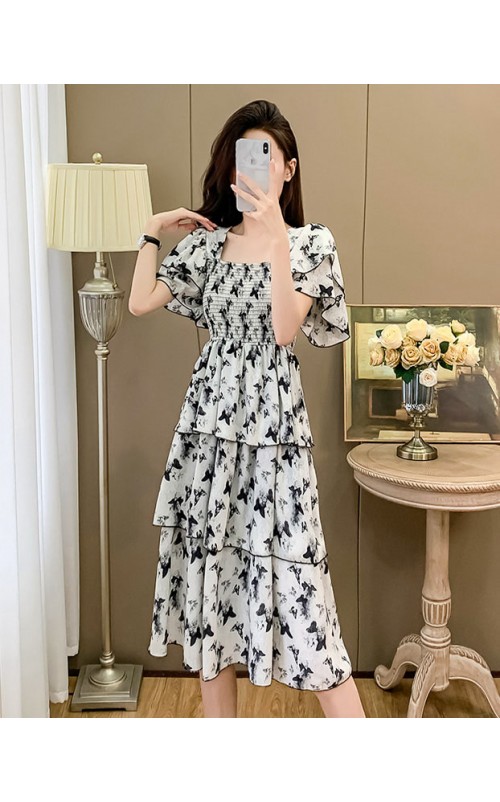 4✮- OVFMY15596 - Knee Dress