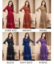4✮- OVFMY15692 - Midi Dress (M-3XL)