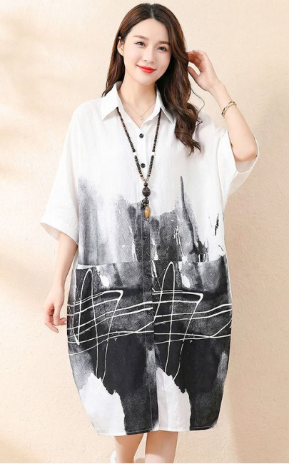 4✮- OWFBY9196 - Oversizes Dress