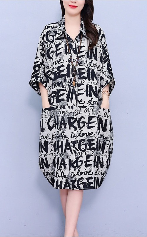 4✮- OWFMY11314 - Oversizes Dress