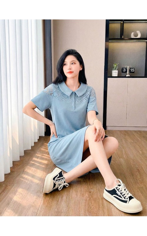 4✮- OWFMY12457 - Knee Dress