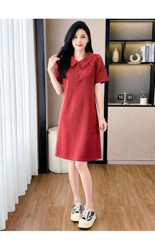 4✮- OWFMY12457 - Knee Dress