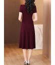 4✮- OWFMY14373 - Knee Dress (Small Cut)