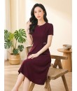 4✮- OWFMY14373 - Knee Dress (Small Cut)