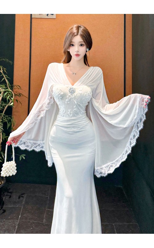 4✮- OWFMY15970 - Bodycon Maxi Dress