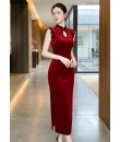 4✮- OWFMY16056 - Bodycon Midi Dress (Small Cut)