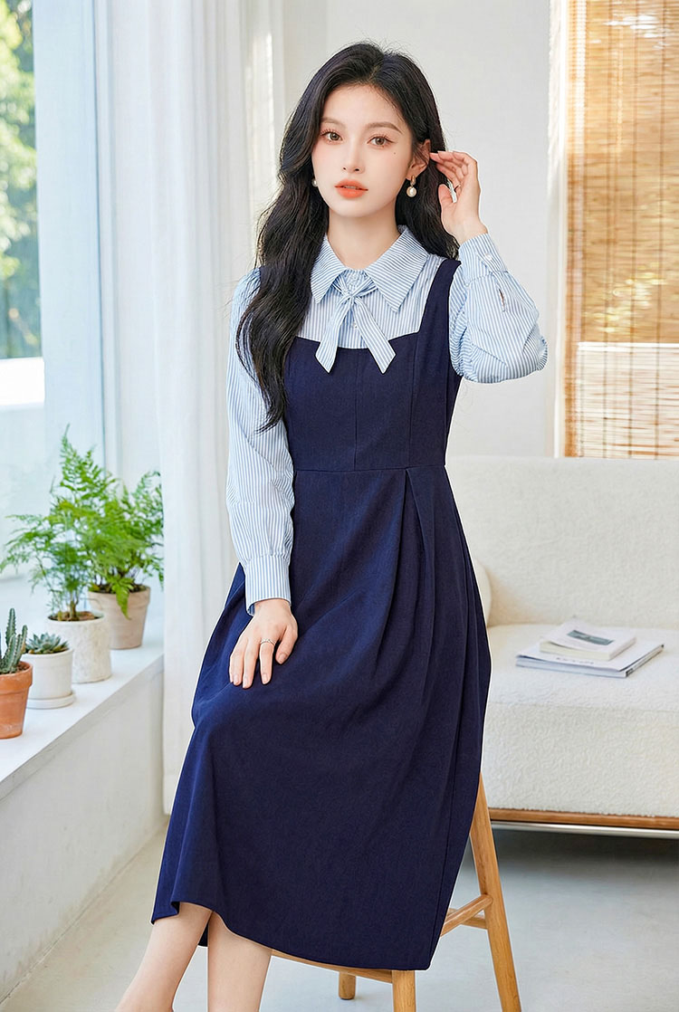 4✮- OWFMY16186 - Midi Dress (Small Cut)