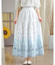 4✮- OWFMY16240 - Midi Skirt (S-3XL)