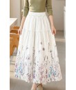 4✮- OWFMY16241 - Midi Skirt (S-3XL)