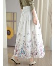4✮- OWFMY16241 - Midi Skirt (S-3XL)