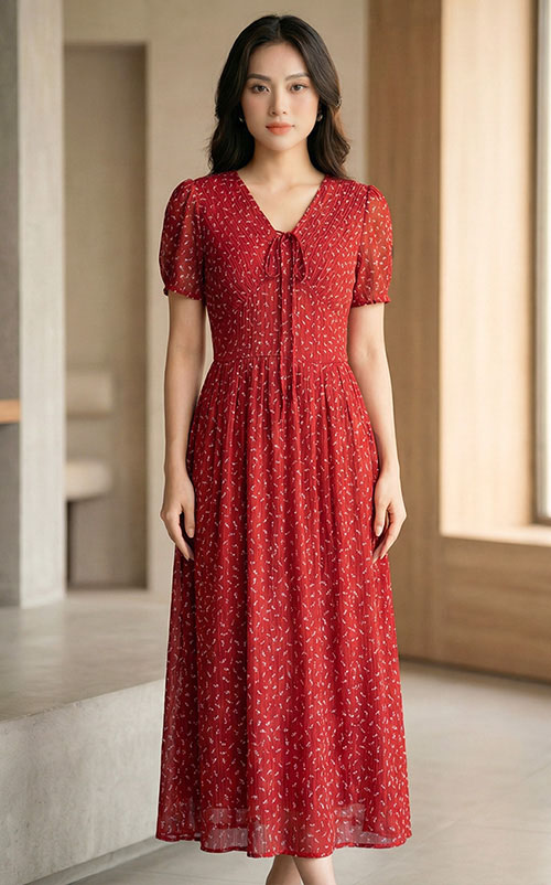 4✮- OWFMY16429 - Midi Dress