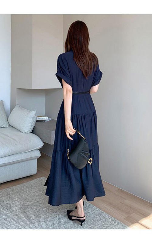 4✮- OWFMY16432 - Midi Dress (S-XL)