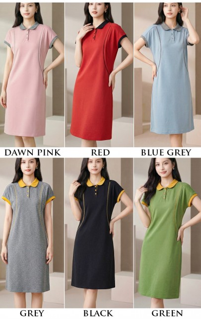 4✮- OWFMY17247 - Knee Dress