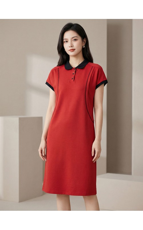 4✮- OWFMY17247 - Knee Dress