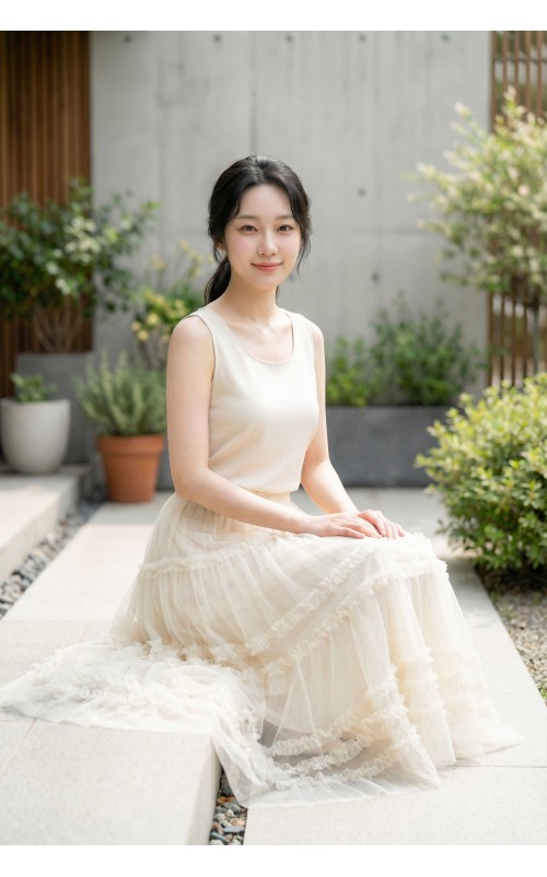 4✮- OXFMY17259 - Midi Skirt