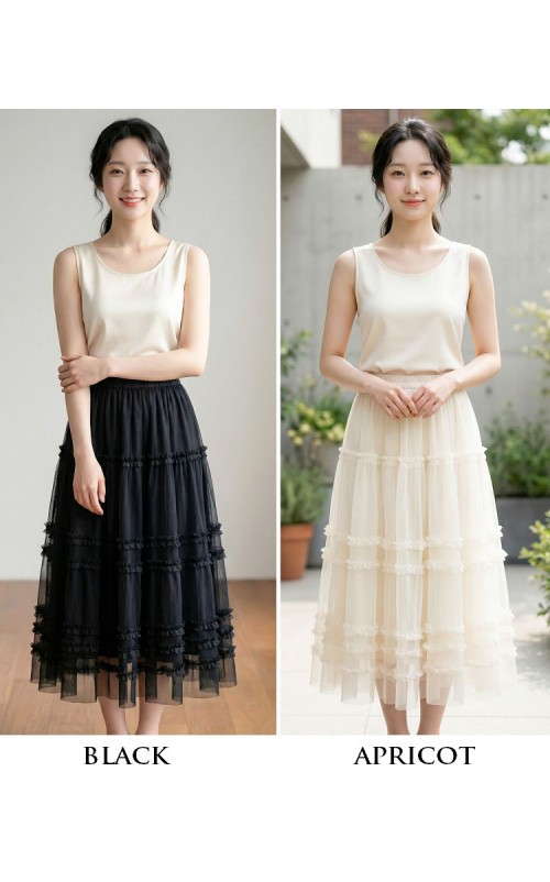 4✮- OXFMY17259 - Midi Skirt