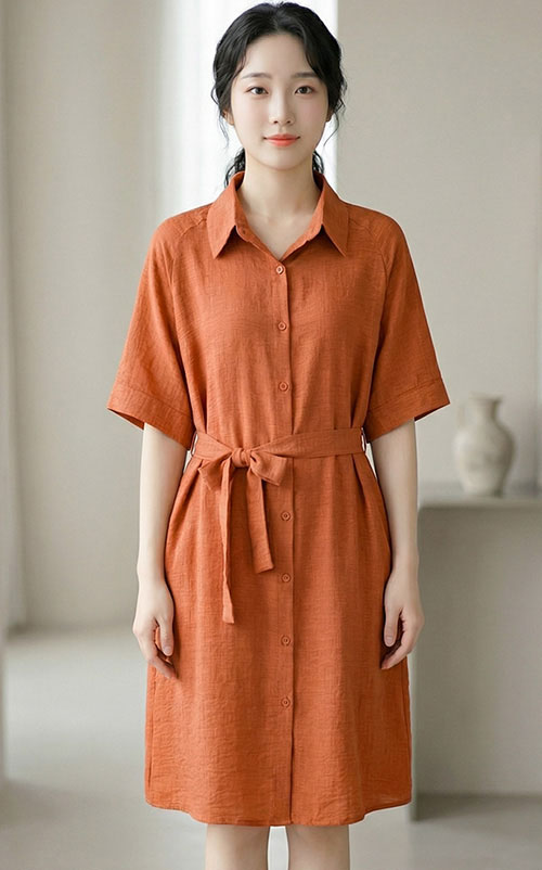 4✮- OWFMY17431 - Knee Dress