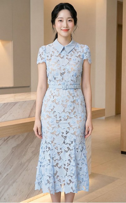 4✮- OXFMY17621- Bodycon Midi Dress