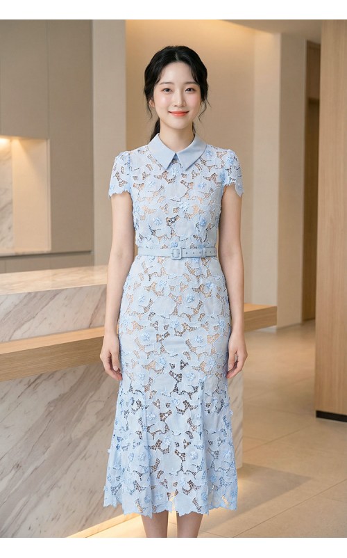 4✮- OXFMY17621- Bodycon Midi Dress