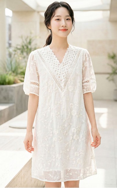 4✮- OXFRY17 - Knee Dress