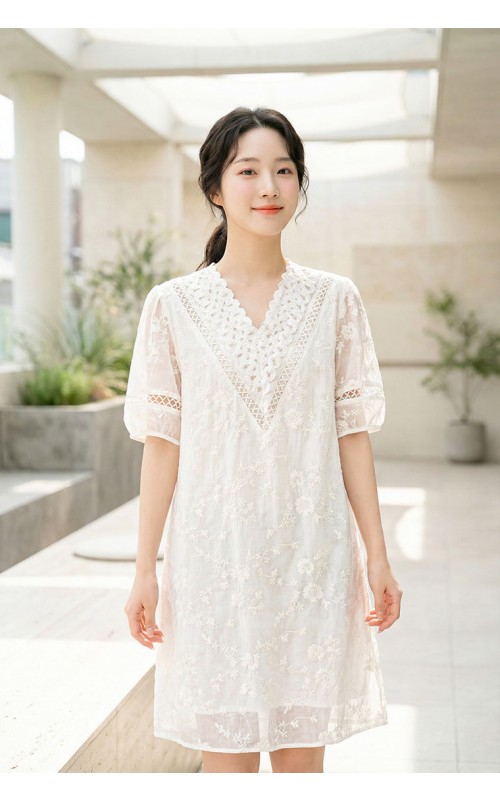 4✮- OXFRY17 - Knee Dress