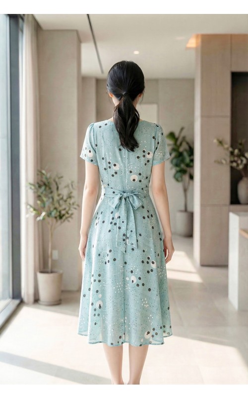 4✮- OMFRY40 - Knee Dress