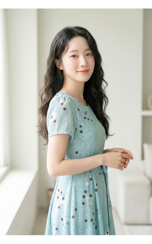 4✮- OMFRY40 - Knee Dress