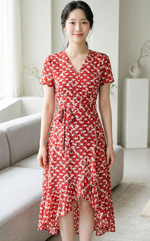 4✮- OMFRY44 - Midi Dress