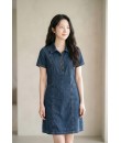 4✮- OXFRY70081 - Denim Dress
