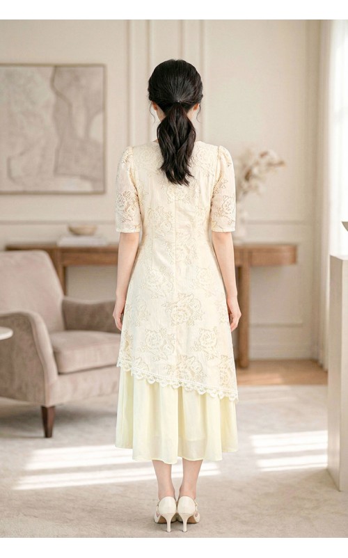 4✮- OYFRY1141 - Midi Dress