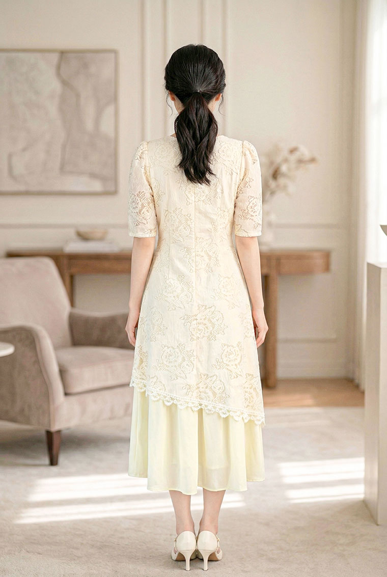 4✮- OYFRY1141 - Midi Dress