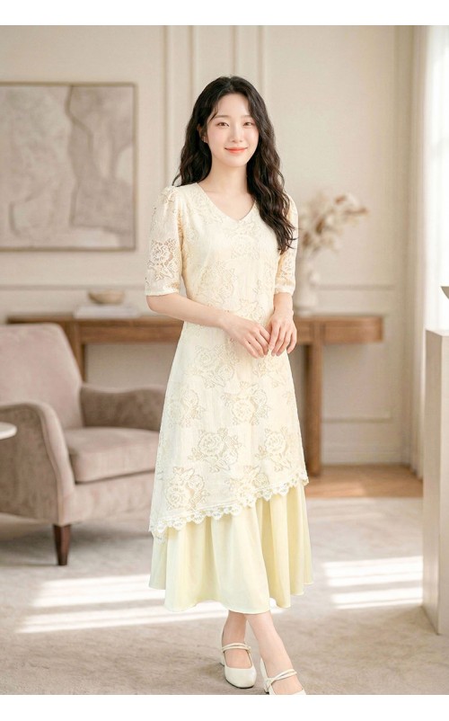 4✮- OYFRY1141 - Midi Dress