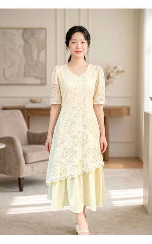 4✮- OYFRY1141 - Midi Dress