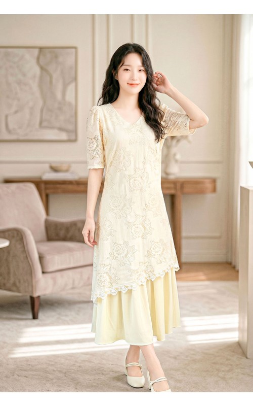 4✮- OYFRY1141 - Midi Dress