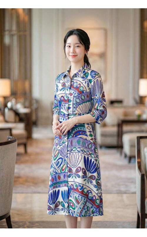 4✮- OYFRY1438 - Midi Dress