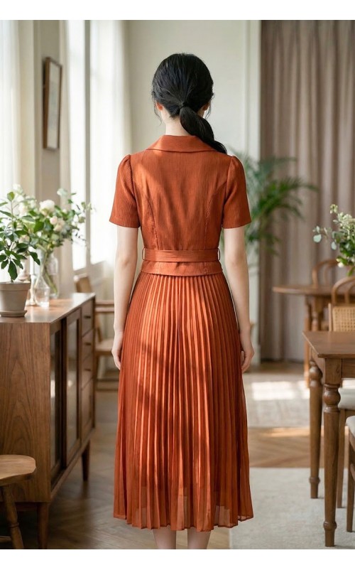 4✮- OYFRY172 - Midi Dress (XS-3XL)