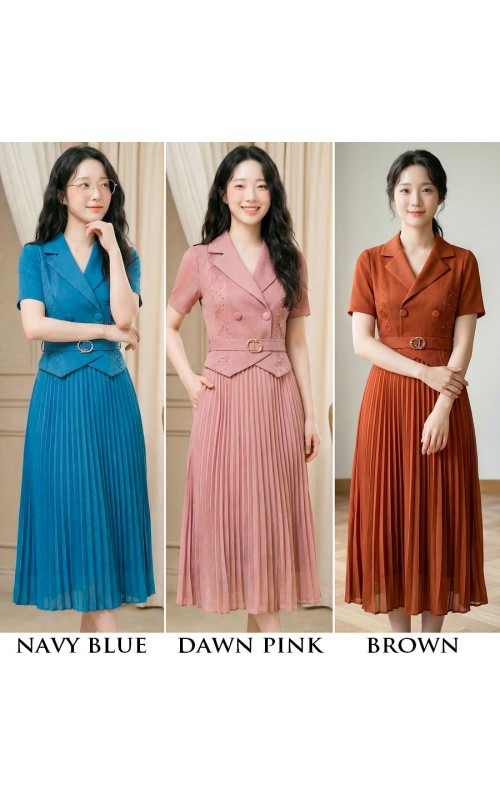 4✮- OYFRY172 - Midi Dress (XS-3XL)