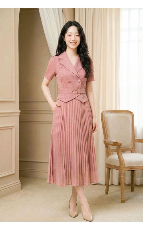 4✮- OYFRY172 - Midi Dress (XS-3XL)