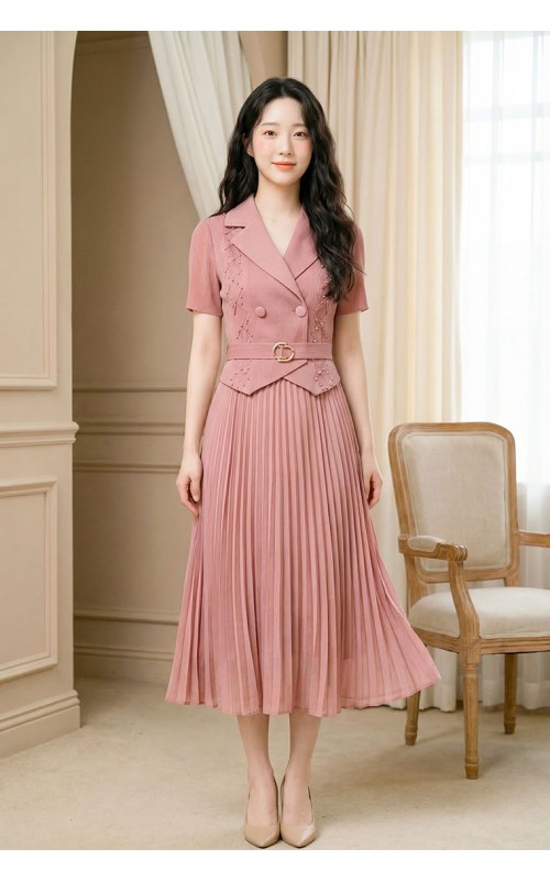 4✮- OYFRY172 - Midi Dress (XS-3XL)