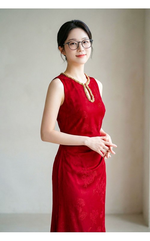 4✮- OYFRY246 - Bodycon Mermaid Midi Dress (Small Cut)