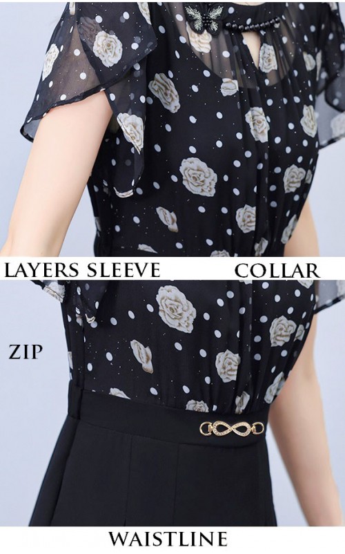 4✮- OYFRY262 - Knee Dress