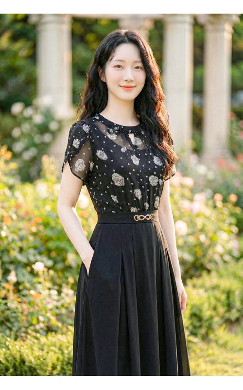 4✮- OYFRY262 - Knee Dress