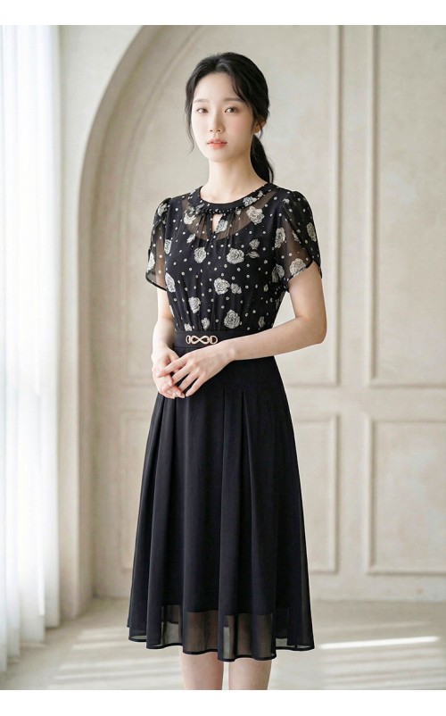 4✮- OYFRY262 - Knee Dress