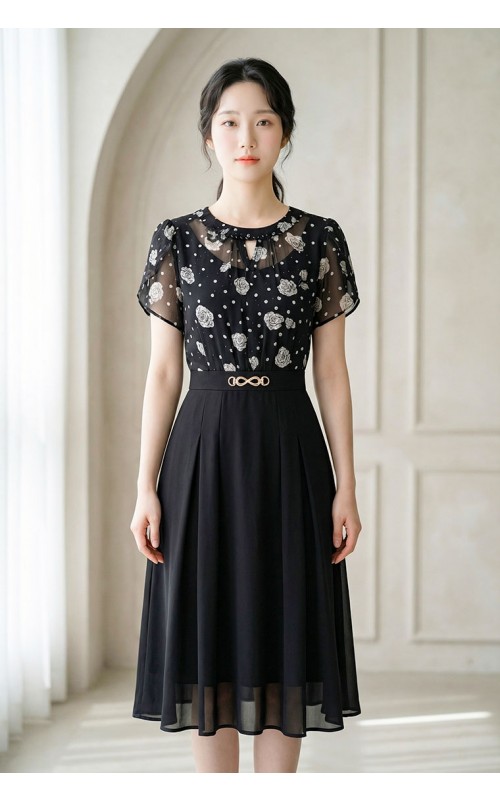 4✮- OYFRY262 - Knee Dress