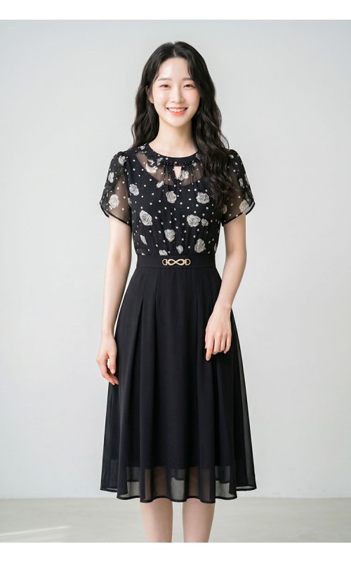 4✮- OYFRY262 - Knee Dress
