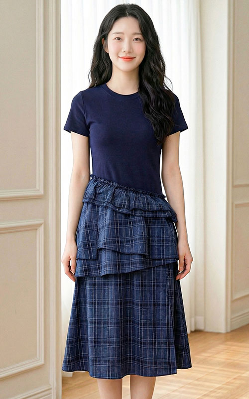 4✮- OYFRY278- Knee Dress