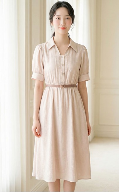 4✮- OYFRY294 - Midi Dress