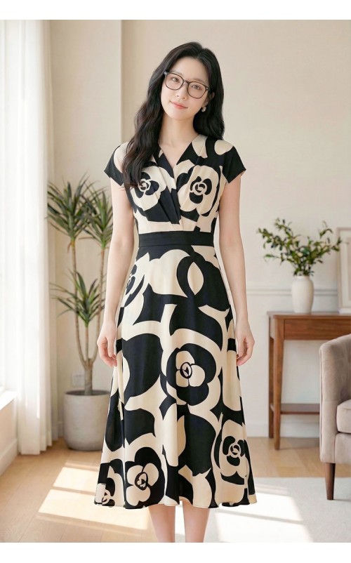 4✮- OYFRY307 - Midi Dress